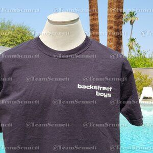 Backstreet Boys Sphere Shirt // Into the Millennium Vegas 2025 // Black Shirt